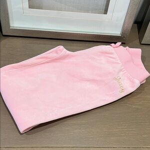 Juicy Couture Light Pink Velour Joggers
